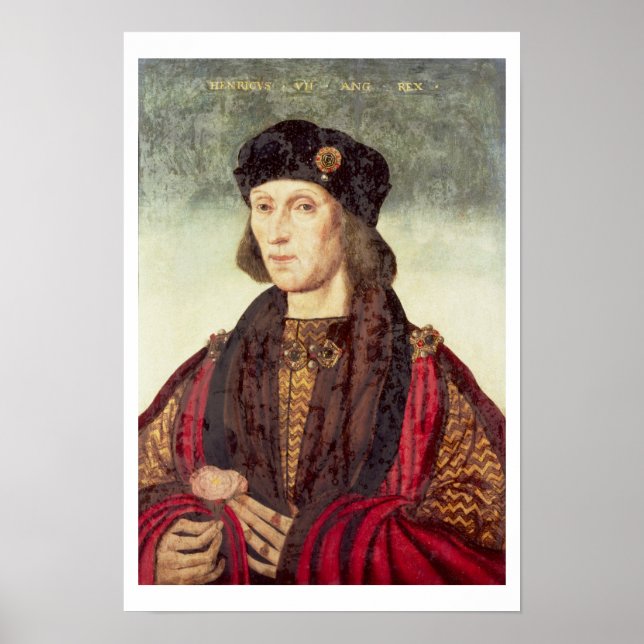 Affiche T31778 Portrait de Henri VII (1457-1509) (Devant)