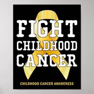 Affiche T 1 de sensibilisation au cancer de l'enfant