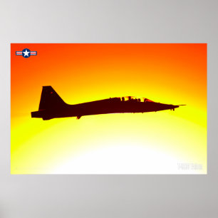 AFFICHE T-38C TALON