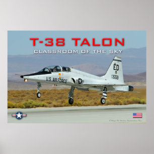 AFFICHE T-38C TALON