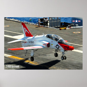 AFFICHE T-45C GOSHAWK