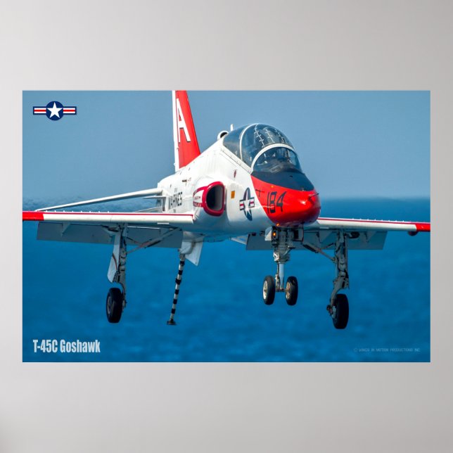 AFFICHE T-45C GOSHAWK (Devant)