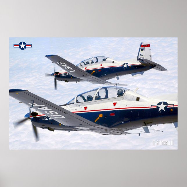 AFFICHE T-6A TEXAN II (Devant)