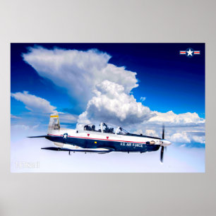 AFFICHE T-6A TEXAN II