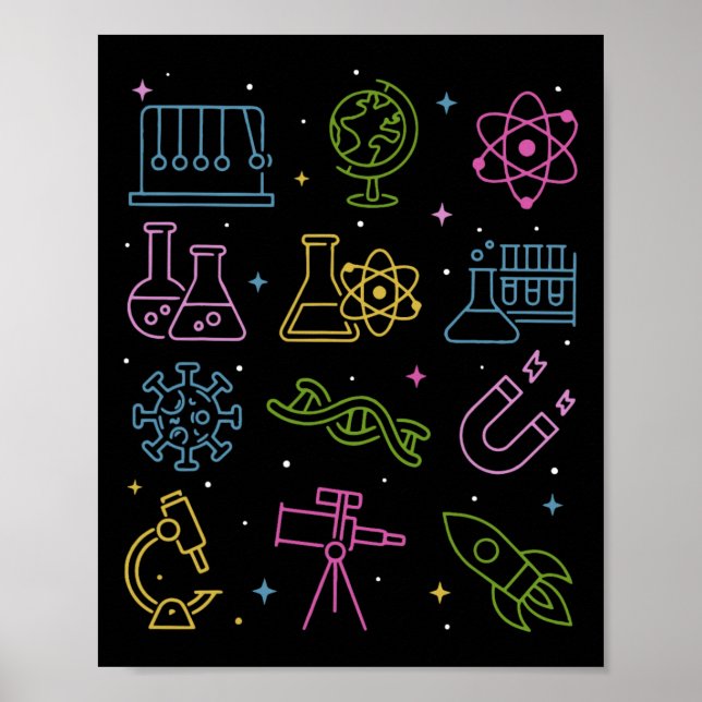 Affiche T Mathématiques Ingénierie Technologie Science Tig (Devant)