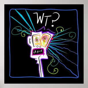 Affiche T.N.-O. ? QUEL ? ? EMOJI Meemogie