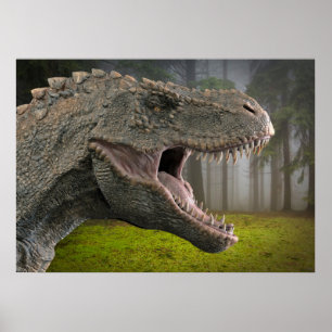 Affiche T-rex