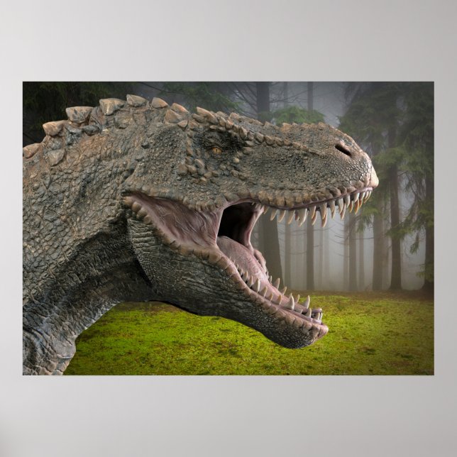 Affiche T-rex (Devant)