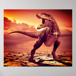Affiche T-rex Dinosaur