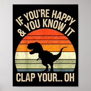 Affiche T Rex Dinosaure Mème Drôle Dino Pour Hommes Femmes