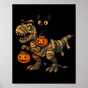 Affiche T-Rex - Mignonne Halloween Dino