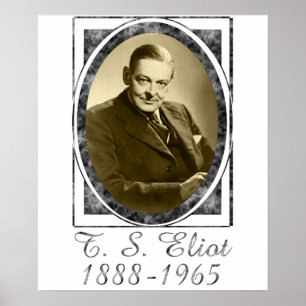 Affiche T.S. Eliot