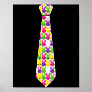 Affiche T-shirt amusant pour tout-petit printemps cravate 