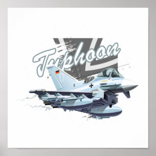 Affiche T-shirt avion de dessin