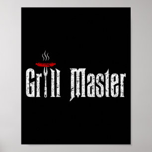 Affiche T-Shirt BBQ Citations , T-Shirt Maître de Gril, Ca