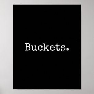 Affiche T Shirt Buckets Sketll