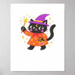 Affiche T-Shirt classique chatte celestial étincelant