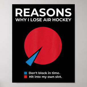 Affiche T-shirt de hockey de l'air Ventilateur de hockey d