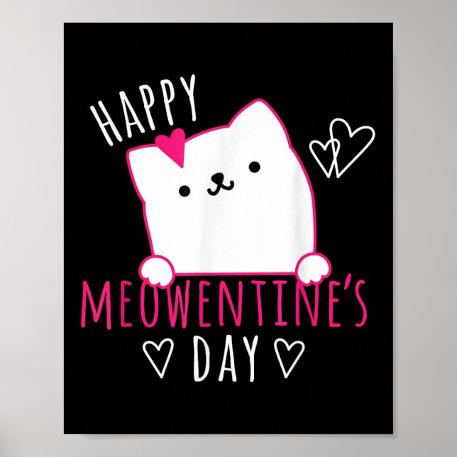 Affiche T-shirt de la Saint-Valentin pour filles avec un c (Devant)