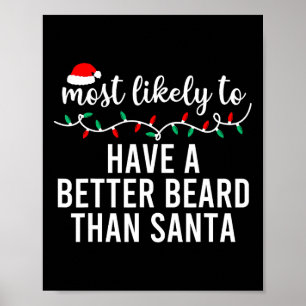 Affiche T-shirt de Noël assorti pour famille amusante F