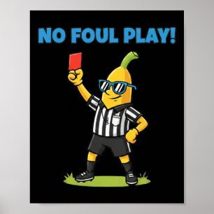 Affiche T-shirt de sport pour arbitre de football drôle By