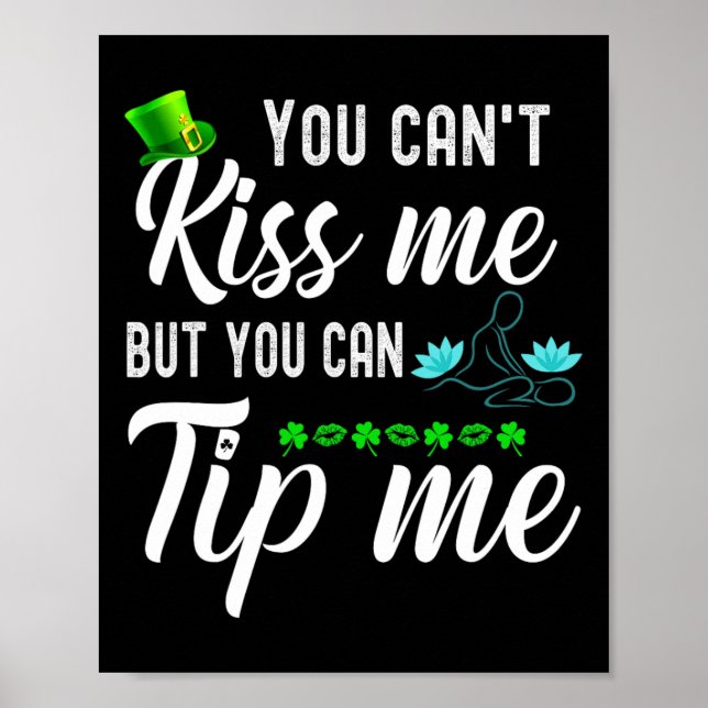 Affiche T-shirt drôle de la Saint-Patrick Mage Thérapeute  (Devant)