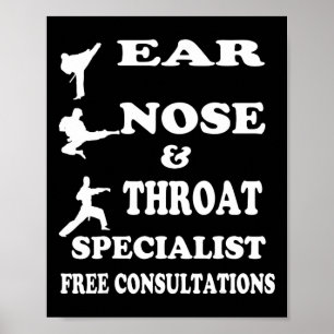 Affiche T Shirt Équipement Tae Kwon Do Et Karaté Combat De