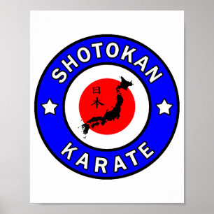 Affiche T Shirt Kyokushin Karaté