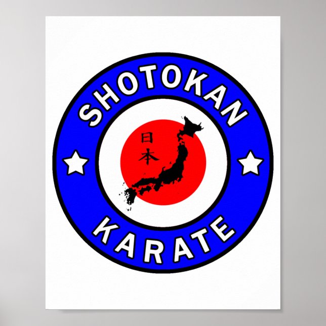 Affiche T Shirt Kyokushin Karaté  (Devant)