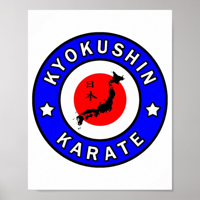 Affiche T Shirt Kyokushin Karaté_2  (Devant)