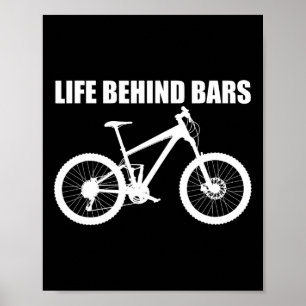 Affiche T-shirt Life Behind Rs Mtb Mountain Biking 