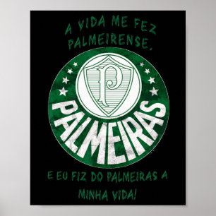 Affiche T-shirt Palmeiras Brésil Football