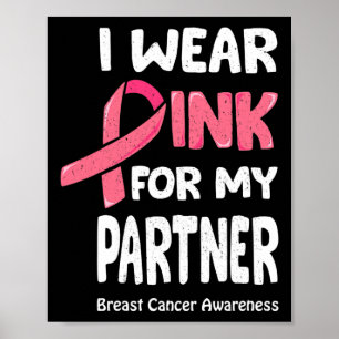 Affiche T Shirt, partenaire du cancer du sein