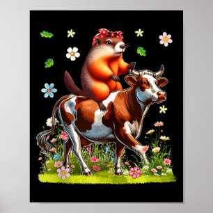 Affiche T-shirt pour enfants amoureux de l'agriculteur de