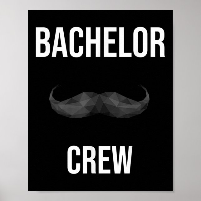 Affiche T-shirt pour enterrement de vie de garçon (Devant)