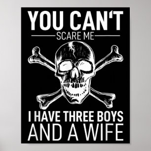 Affiche T-shirt pour la fête des pères Vous ne pouvez pas