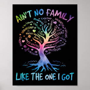 Affiche T-shirt pour réunion de famille 2024 Famille assor