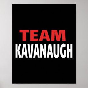 Affiche T Shirt Soutien Brett Kavanaugh Scotus Trump