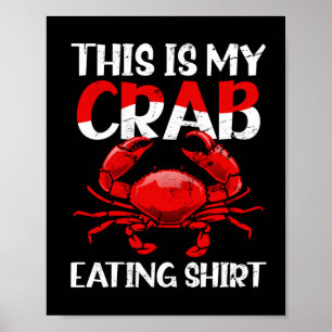 Affiche T-shirt Todays Forecast Crabs An