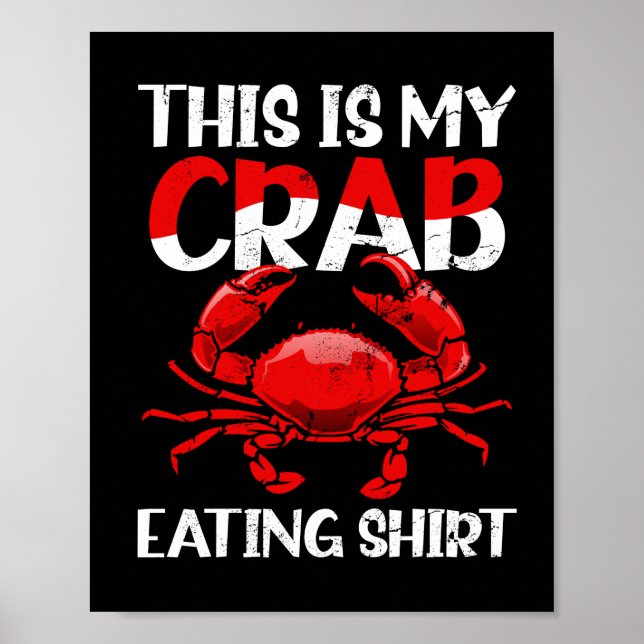 Affiche T-shirt Todays Forecast Crabs An (Devant)