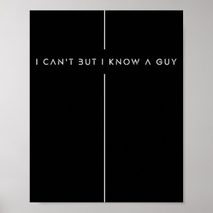 Affiche T-shirts chrétiens pour hommes femmes Je ne peux p