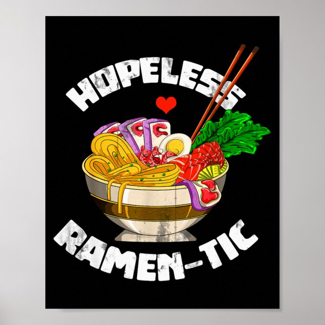 Affiche T-shirts japonais et cadeau de la Saint-Valentin C (Devant)