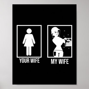 Affiche Ta femme Ma femme, gardienne de la bière Honey Bee