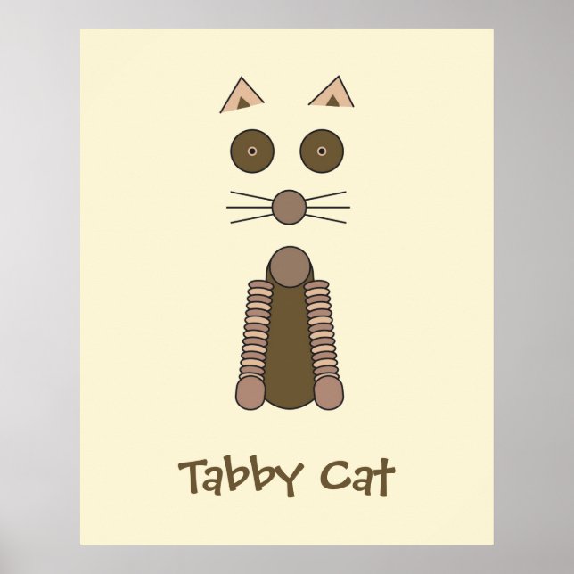 Affiche Tabby CAT (Devant)