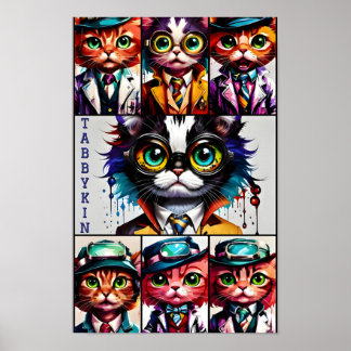 Affiche Tabbykin Detective Agency College