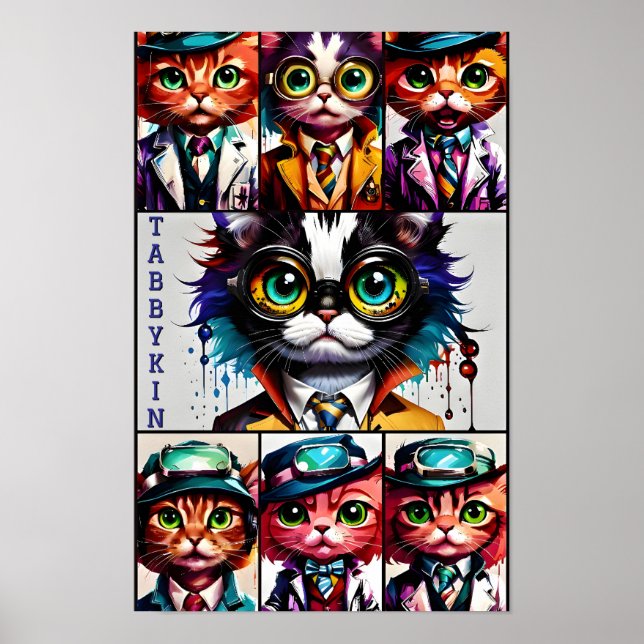 Affiche Tabbykin Detective Agency College (Devant)