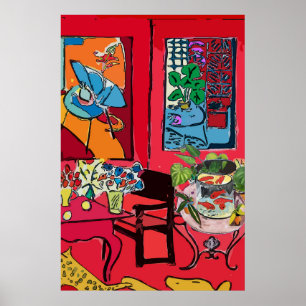 Affiche Table de bol de poisson