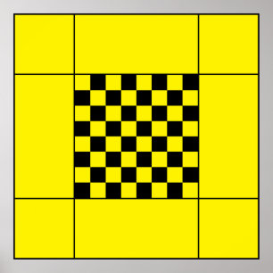 Affiche Table d'échecs