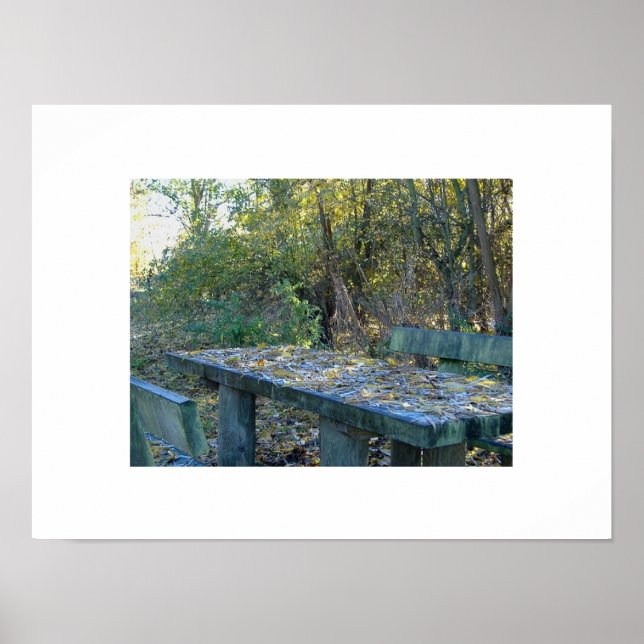 Affiche Table d'hiver (Devant)