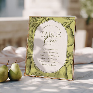 Affiche Table Parfait pour la Fête de Fiançailles 1 